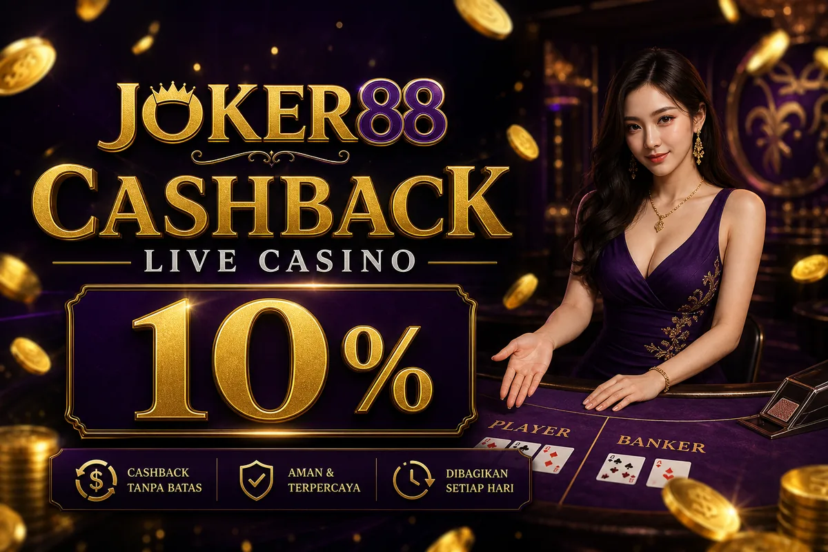 Cashback Live Casino 10%