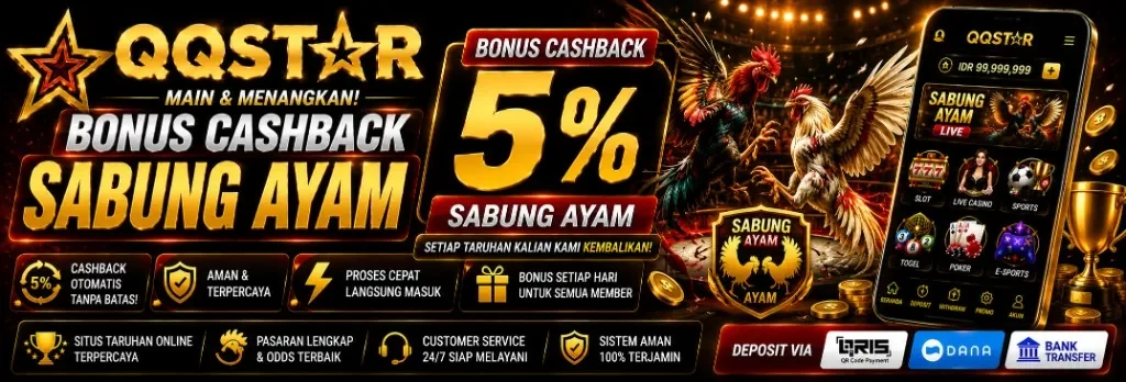 Cashback Sabung Ayam 5%
